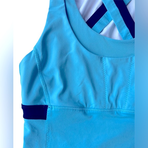 Lululemon Stuff Your Bra Blue Navy Tank Top - Picture 2 of 9